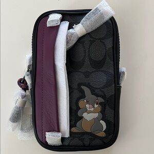 Disney X Coach Terrain Crossbody In Signature Canvas With Thumper